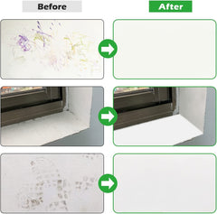 Wall Paint Repair Paste with Roller - White Color
