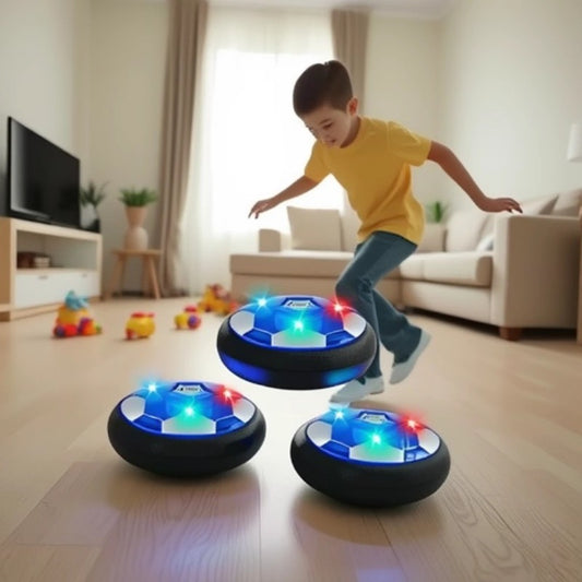 Rechargeable Suspended Football Toy with Light and Music